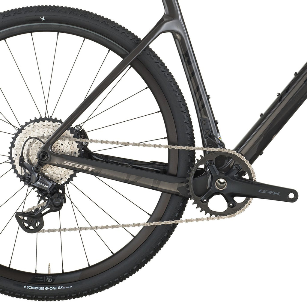 Vélo de Gravel Scott Addict Gravel 30 Shimano GRX 12V 700 mm Noir