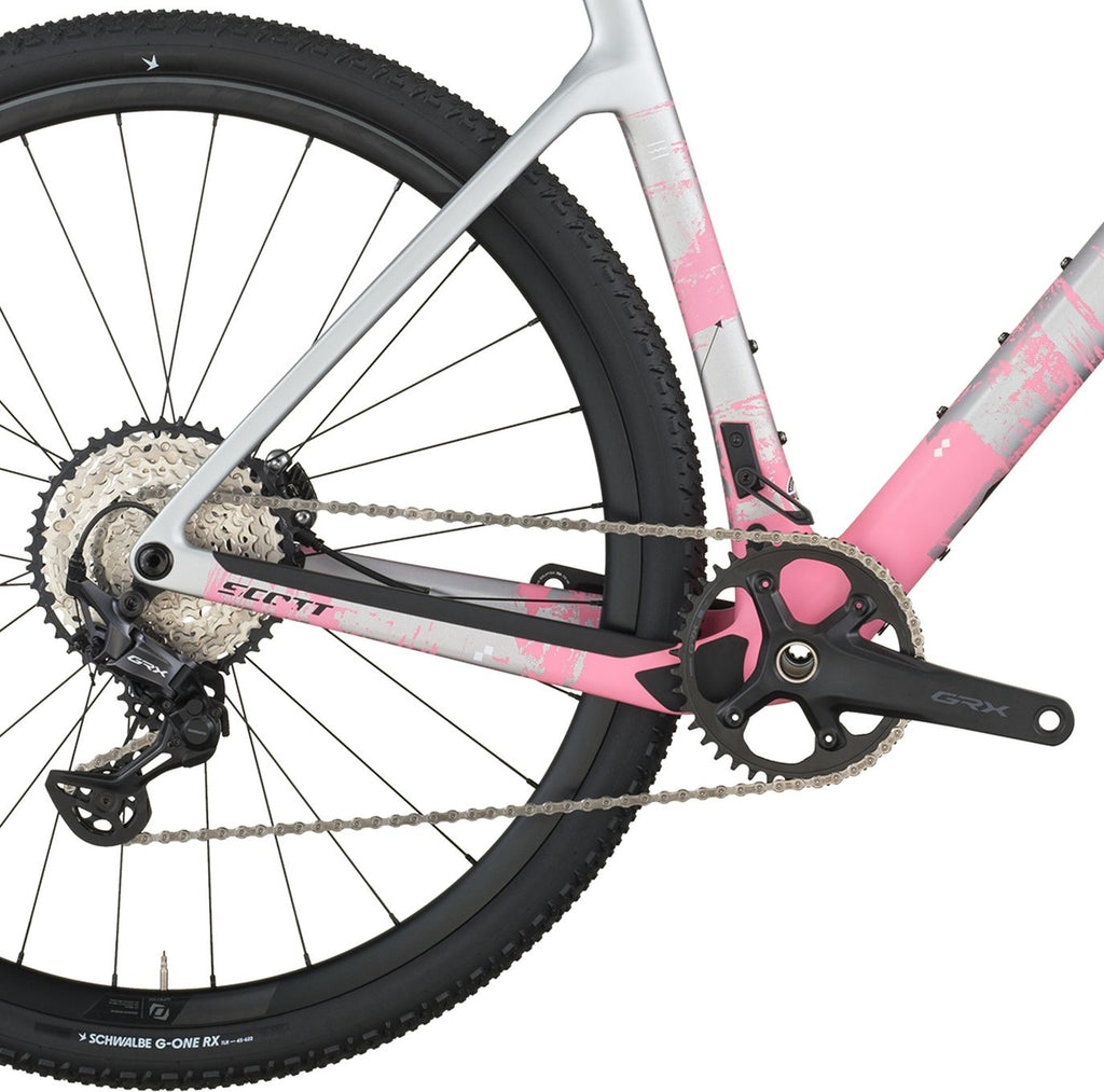 Vélo de Gravel Scott Addict Gravel 30 Shimano GRX 12V 700 mm Gris/Rose