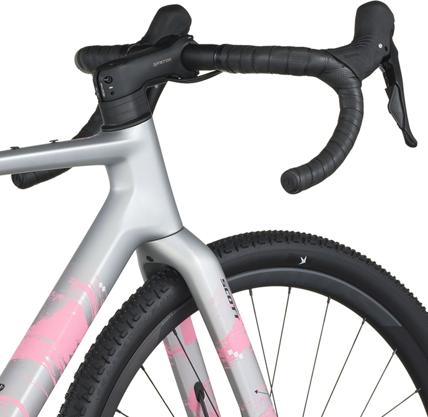 Vélo de Gravel Scott Addict Gravel 30 Shimano GRX 12V 700 mm Gris/Rose