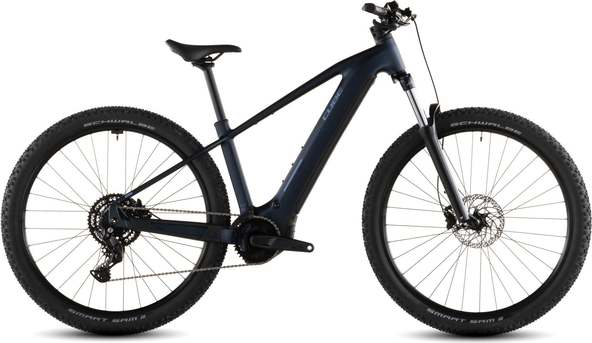 VTT Électrique Cube Reaction Hybrid Performance 600 Shimano 9V 600 Wh Bosch 75 Nm 29'' Bleu Indigo 2026