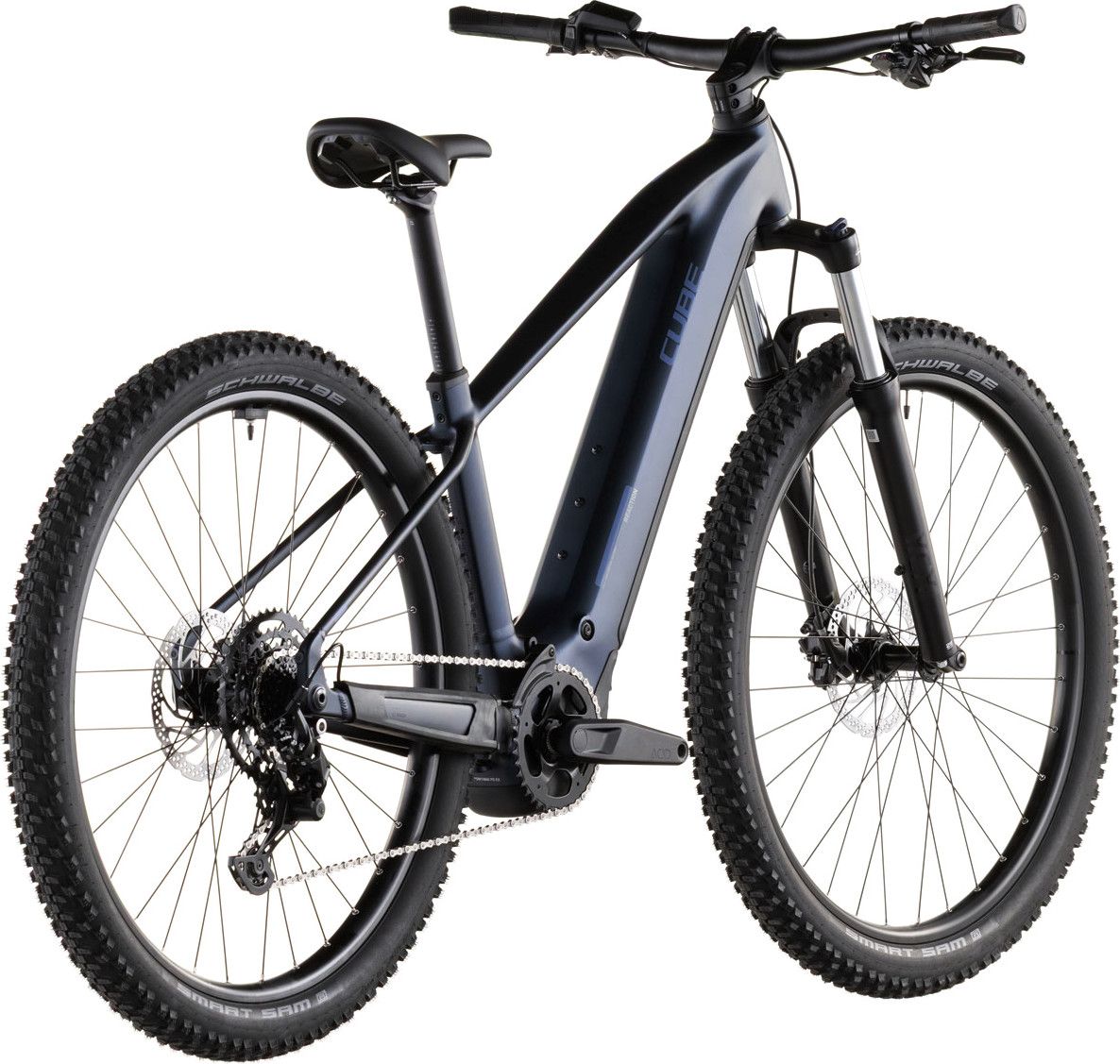 VTT Électrique Cube Reaction Hybrid Performance 600 Shimano 9V 600 Wh Bosch 75 Nm 29'' Bleu Indigo 2026