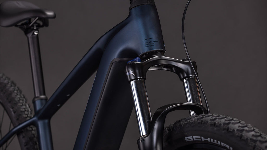 VTT Électrique Cube Reaction Hybrid Performance 600 Shimano 9V 600 Wh Bosch 75 Nm 29'' Bleu Indigo 2026