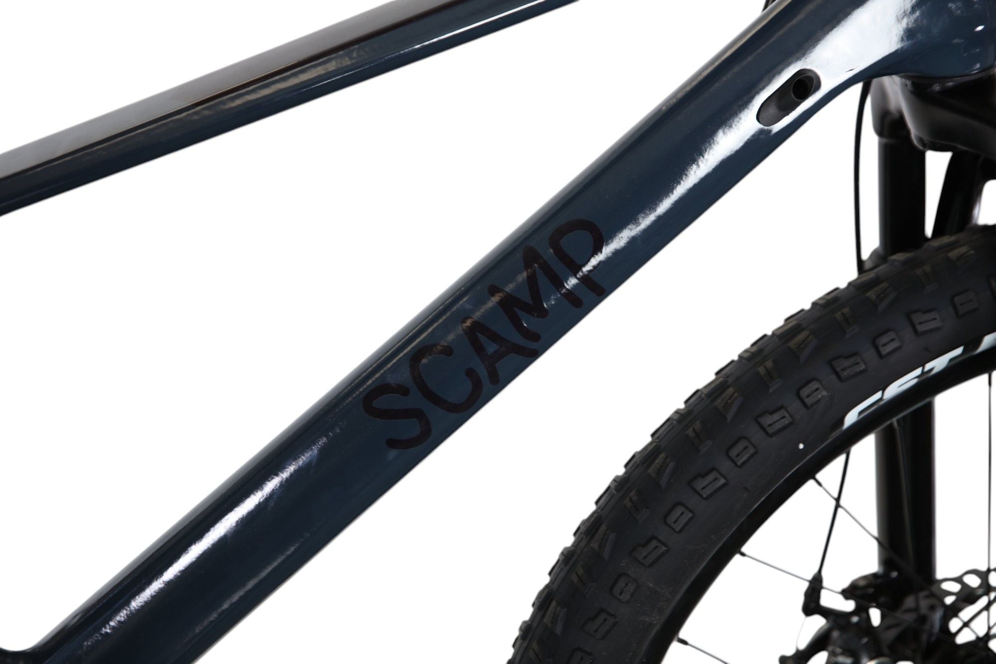 VTT Semi-Rigide Enfant Scamp HighFox Shimano Tourney 8V 24'' Bleu