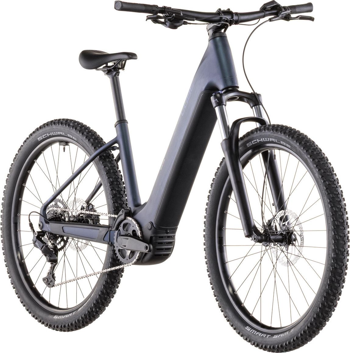 VTT Électrique Cube Reaction Hybrid Performance 600 Easy Entry Shimano 9V 600 Wh Bosch 75 Nm 27.5'' Bleu Indigo 2026