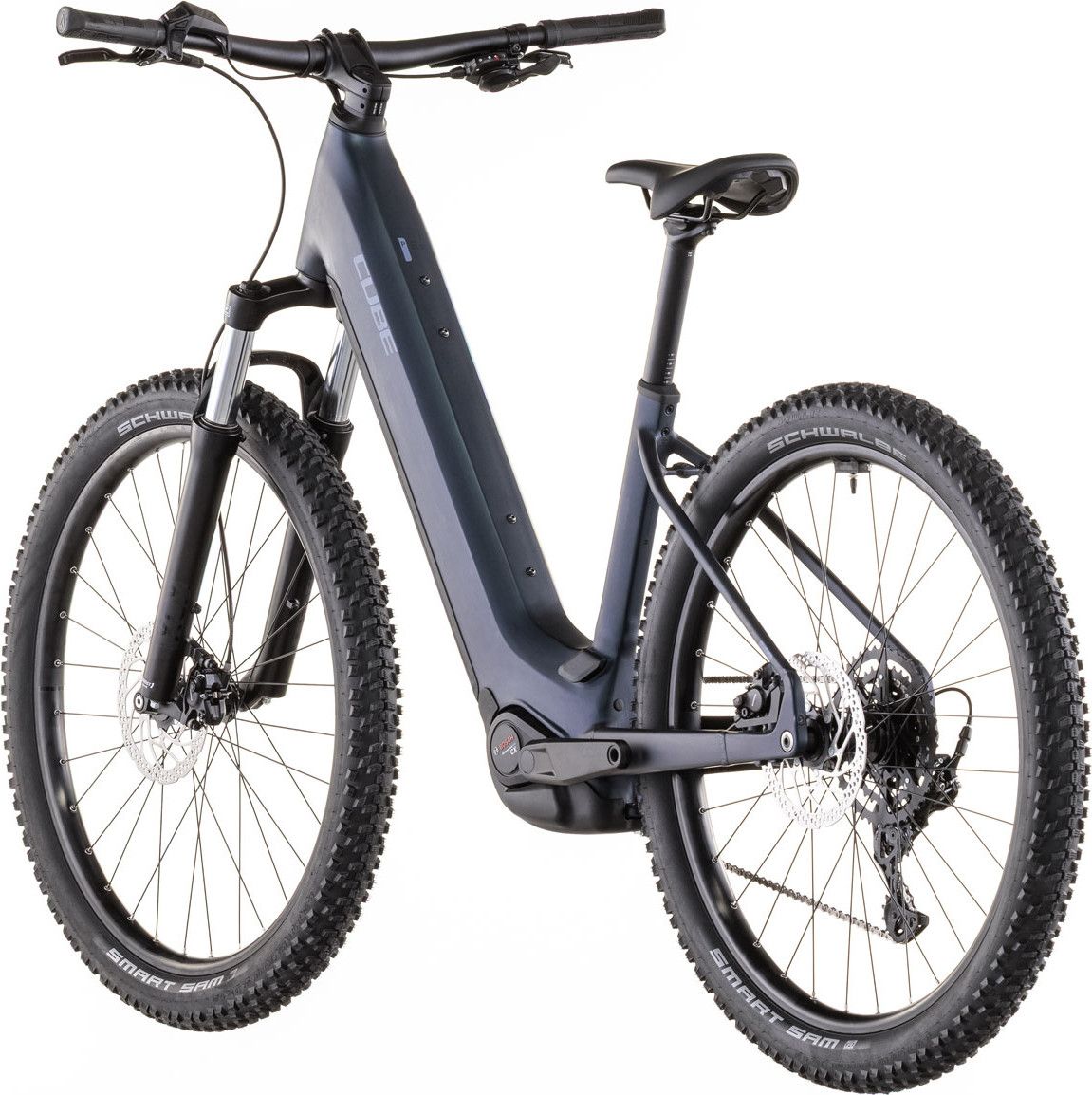 VTT Électrique Cube Reaction Hybrid Performance 600 Easy Entry Shimano 9V 600 Wh Bosch 75 Nm 27.5'' Bleu Indigo 2026