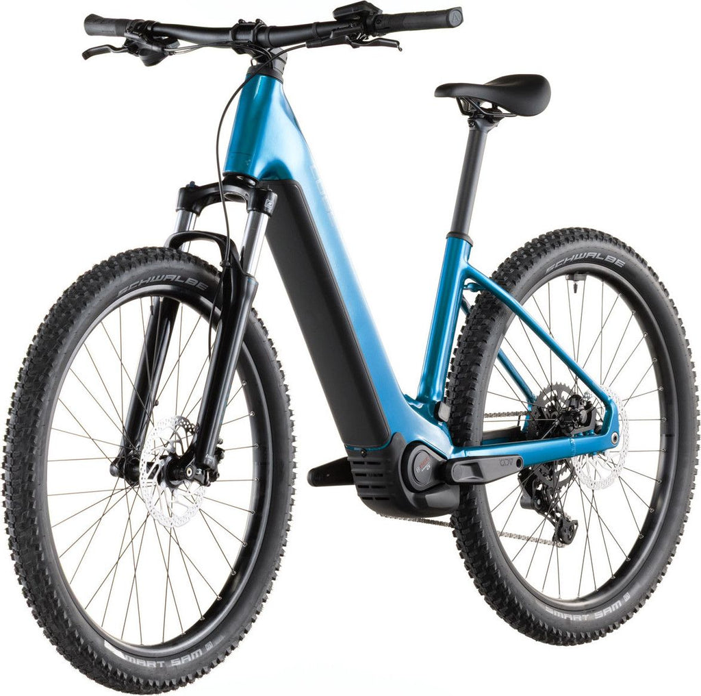 VTT Électrique Cube Reaction Hybrid Performance 600 Easy Entry Shimano 9V 600 Wh Bosch 75 Nm 27.5'' Bleu Electric 2026