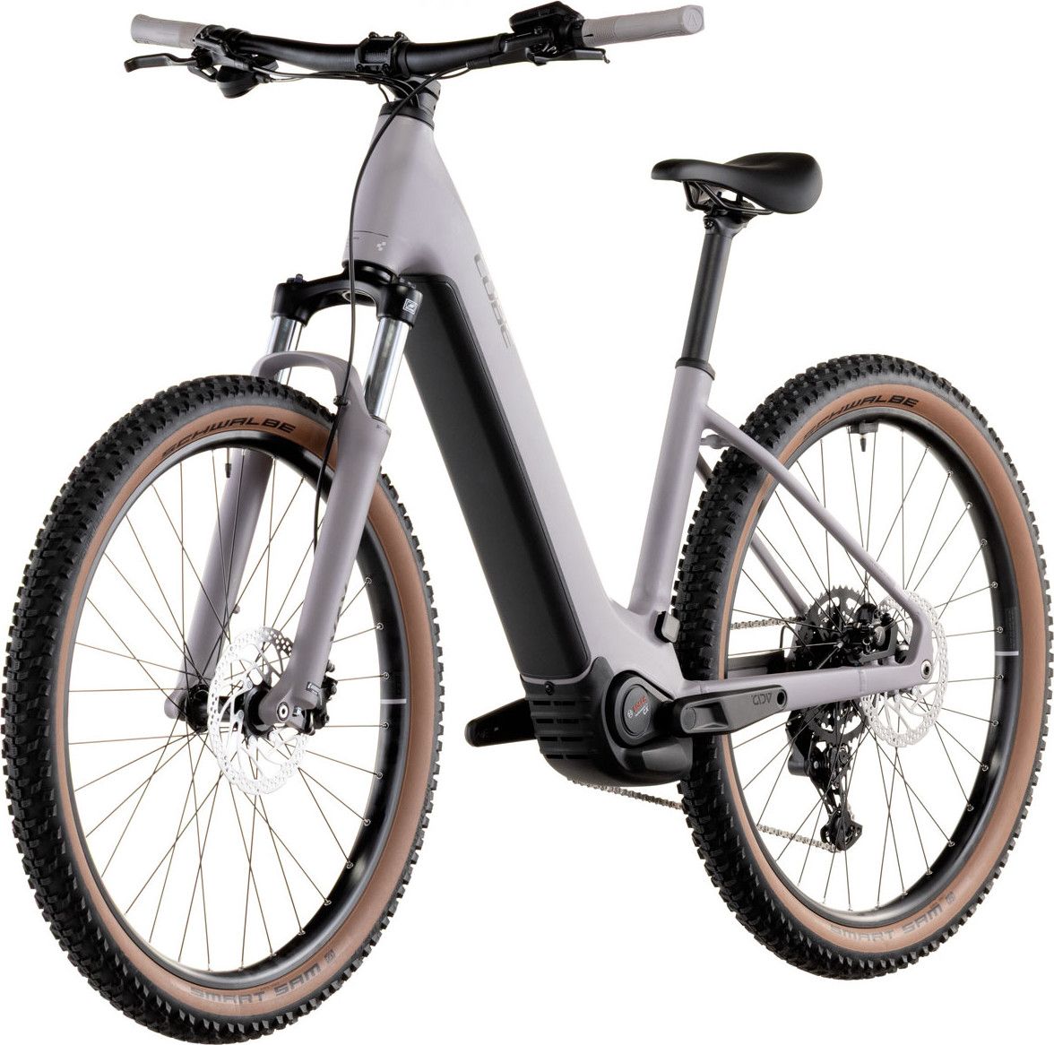 VTT Électrique Cube Reaction Hybrid Performance 600 Easy Entry Shimano 9V 600 Wh Bosch 75 Nm 27.5'' Gris Violet Plum 2026