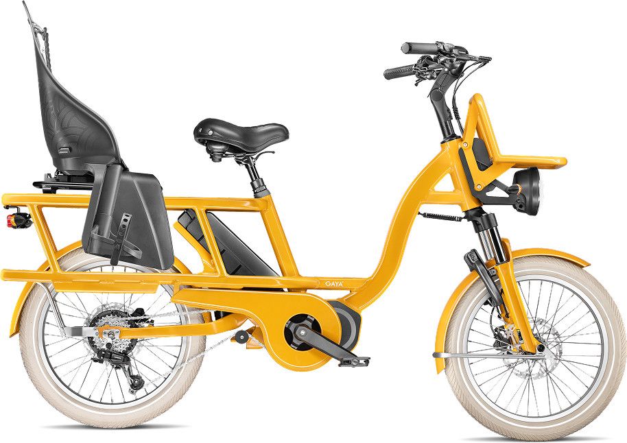 Vélo Cargo GAYA, L'Incroyable Le Court, Moka, pack adulte