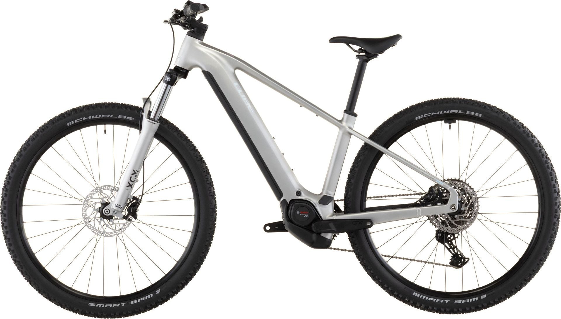 VTT Électrique Semi-Rigide Cube Reaction Hybrid One 600 Shimano 10V 600 Wh Bosch 120 Nm 29'' Gris Sleek 2026
