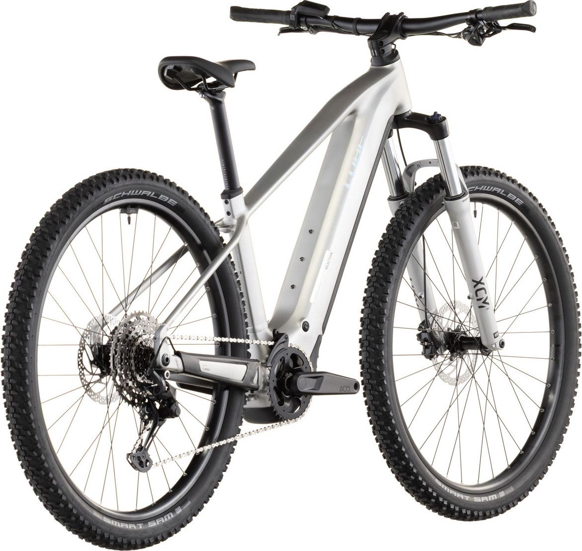 VTT Électrique Semi-Rigide Cube Reaction Hybrid One 600 Shimano 10V 600 Wh Bosch 120 Nm 29'' Gris Sleek 2026