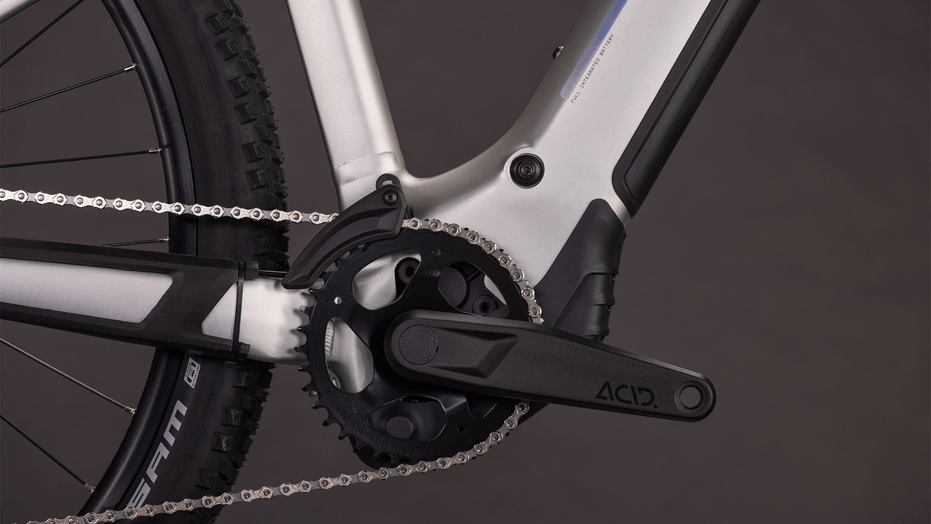 VTT Électrique Semi-Rigide Cube Reaction Hybrid One 600 Shimano 10V 600 Wh Bosch 120 Nm 29'' Gris Sleek 2026
