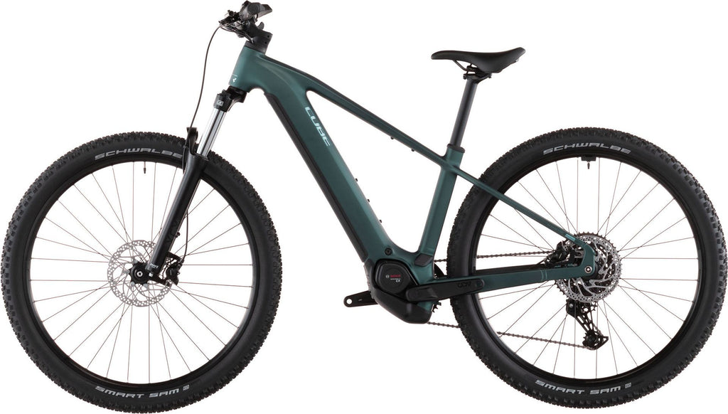 VTT Électrique Semi-Rigide Cube Reaction Hybrid One 600 Shimano 10V 600 Wh Bosch 120 Nm 29'' Vert Royal 2026