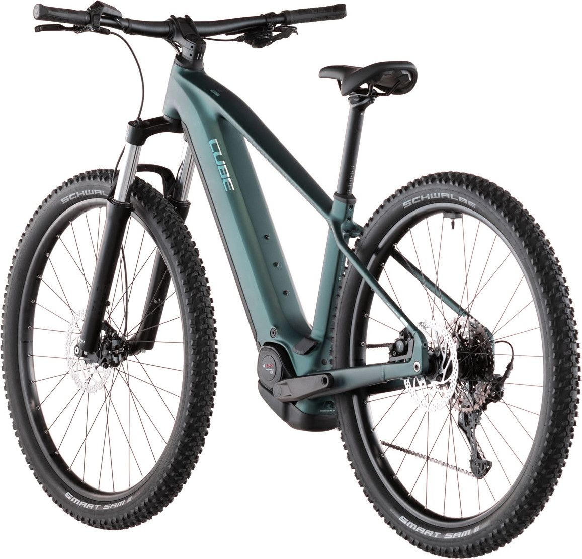 VTT Électrique Semi-Rigide Cube Reaction Hybrid One 600 Shimano 10V 600 Wh Bosch 120 Nm 29'' Vert Royal 2026