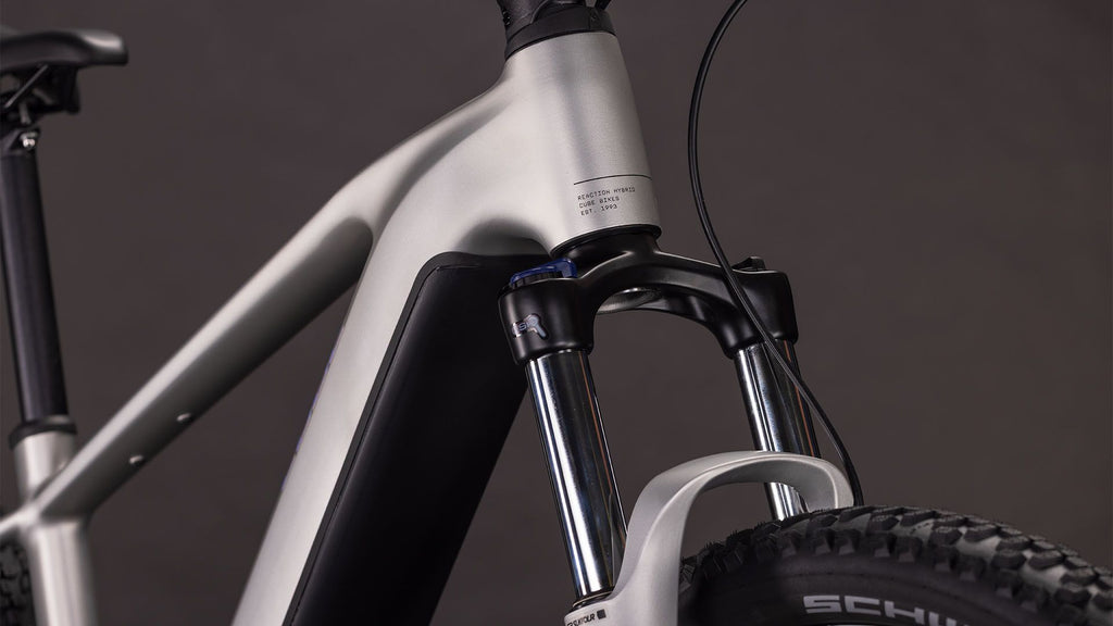 VTT Électrique Semi-Rigide Cube Reaction Hybrid One 800 Shimano 10V 800 Wh Bosch 120 Nm 27.5'' Gris Sleek 2026