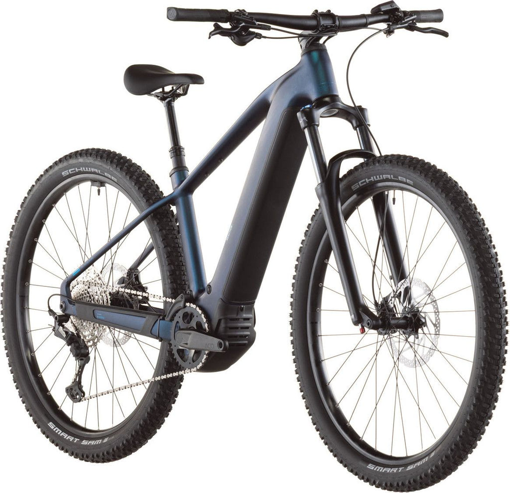 VTT Électrique Semi-Rigide Cube Reaction Hybrid Pro 800 Shimano 12V 800 Wh Bosch 120 Nm 27.5'' Bleu Nebular 2026