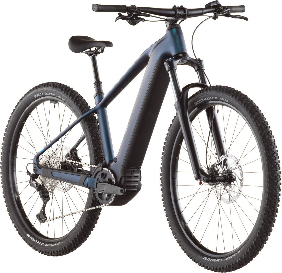 VTT Électrique Semi-Rigide Cube Reaction Hybrid Pro 800 Shimano 12V 800 Wh Bosch 120 Nm 27.5'' Bleu Nebular 2026