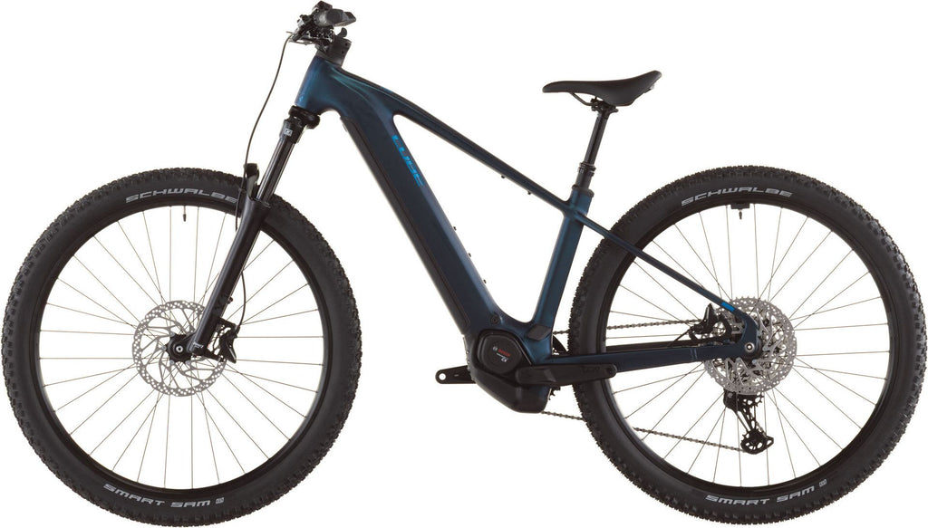 VTT Électrique Semi-Rigide Cube Reaction Hybrid Pro 800 Shimano 12V 800 Wh Bosch 120 Nm 27.5'' Bleu Nebular 2026
