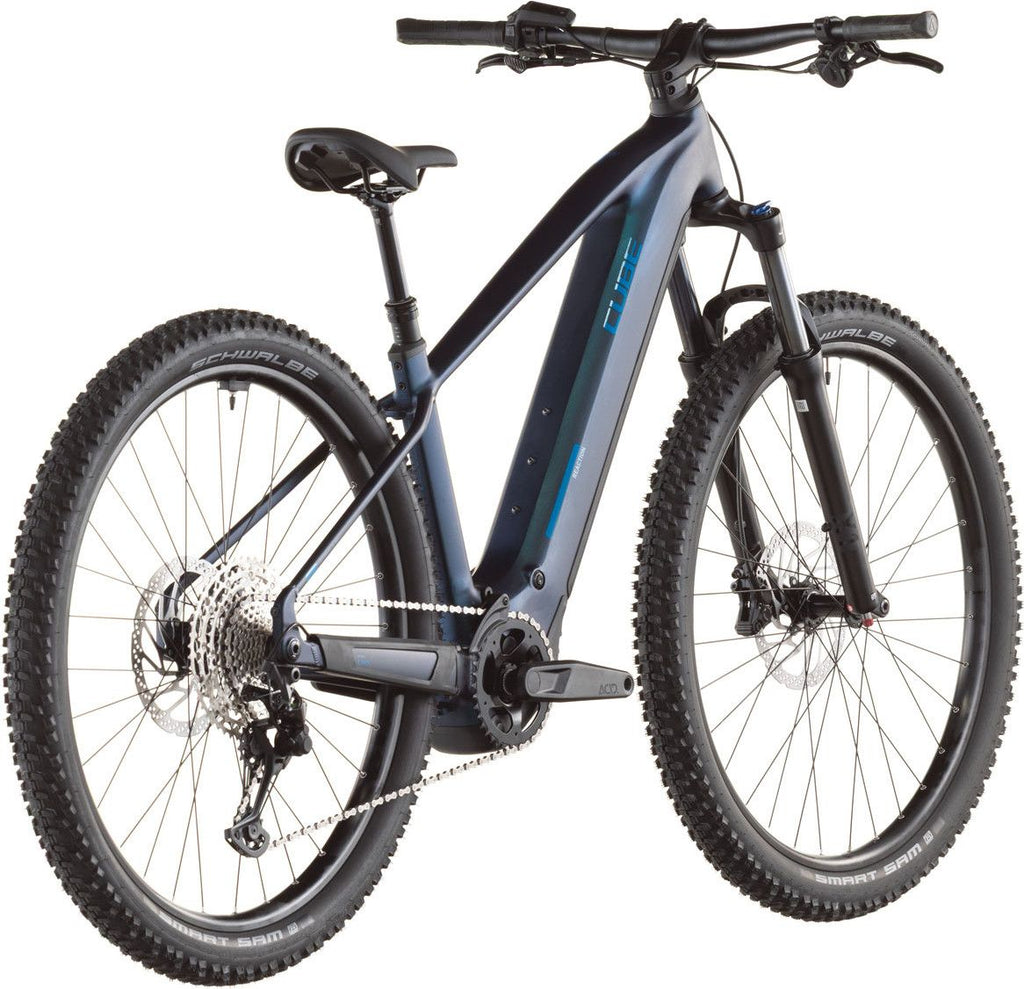 VTT Électrique Semi-Rigide Cube Reaction Hybrid Pro 800 Shimano 12V 800 Wh Bosch 120 Nm 27.5'' Bleu Nebular 2026