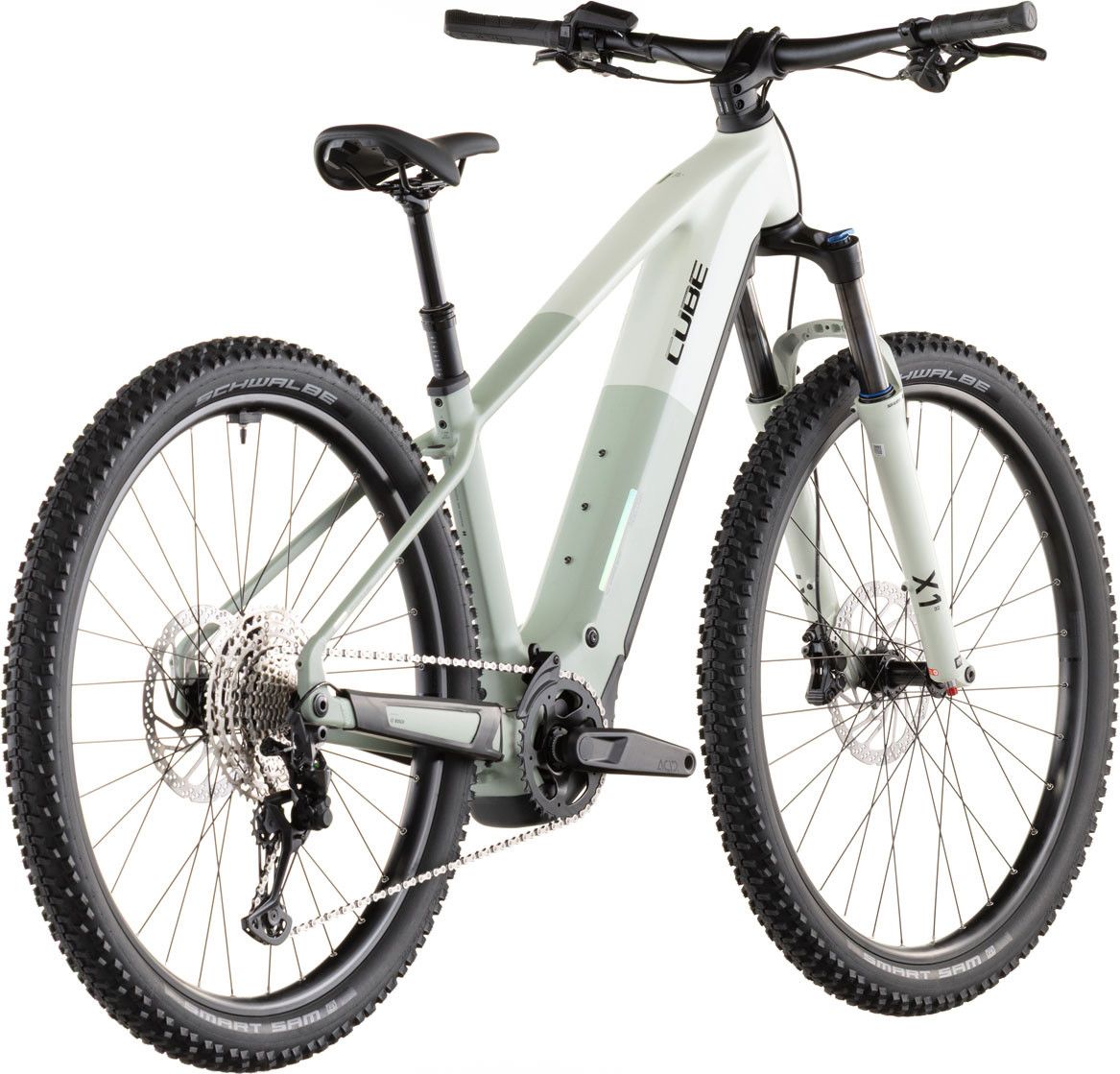 VTT Électrique Semi-Rigide Cube Reaction Hybrid Pro 800 Shimano 12V 800 Wh Bosch 120 Nm 29'' Beige Desert Stone Vert Dried Herbs 2026