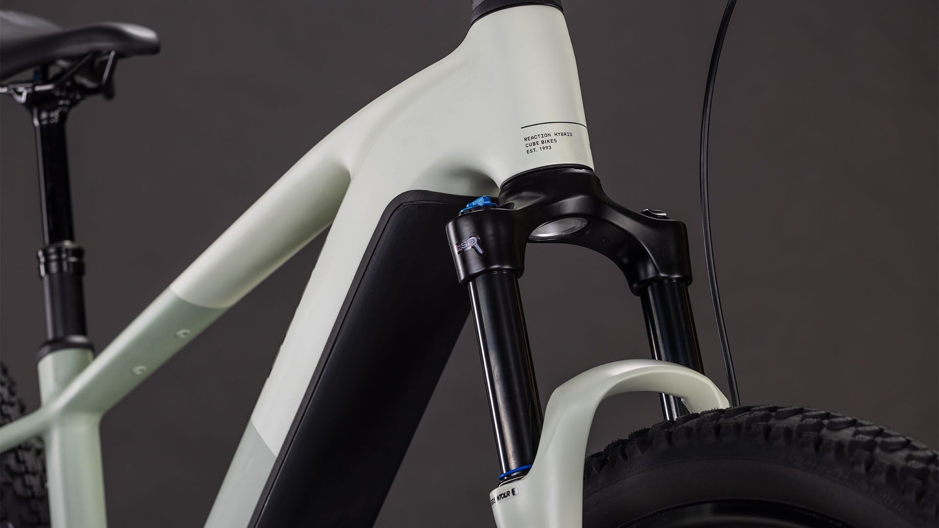 VTT Électrique Semi-Rigide Cube Reaction Hybrid Pro 800 Shimano 12V 800 Wh Bosch 120 Nm 29'' Beige Desert Stone Vert Dried Herbs 2026