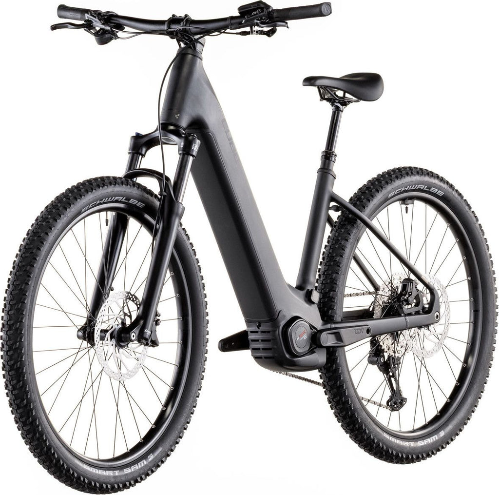 VTT Électrique Semi-Rigide Cube Reaction Hybrid Pro 800 Easy Entry Shimano 12V 800 Wh Bosch 120 Nm 27.5'' Noir Blackline 2026