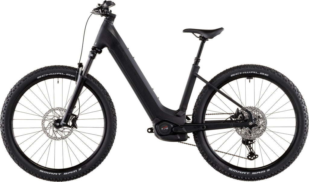VTT Électrique Semi-Rigide Cube Reaction Hybrid Pro 800 Easy Entry Shimano 12V 800 Wh Bosch 120 Nm 27.5'' Noir Blackline 2026