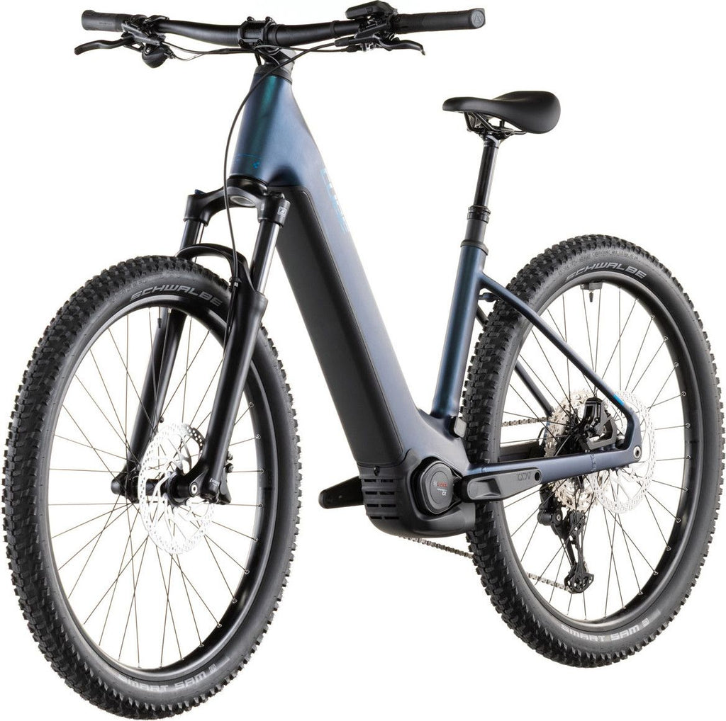 VTT Électrique Semi-Rigide Cube Reaction Hybrid Pro 800 Easy Entry Shimano 12V 800 Wh Bosch 120 Nm 27.5'' Bleu Nebular 2026