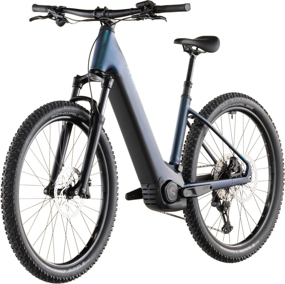 VTT Électrique Semi-Rigide Cube Reaction Hybrid Pro 800 Easy Entry Shimano 12V 800 Wh Bosch 120 Nm 27.5'' Bleu Nebular 2026