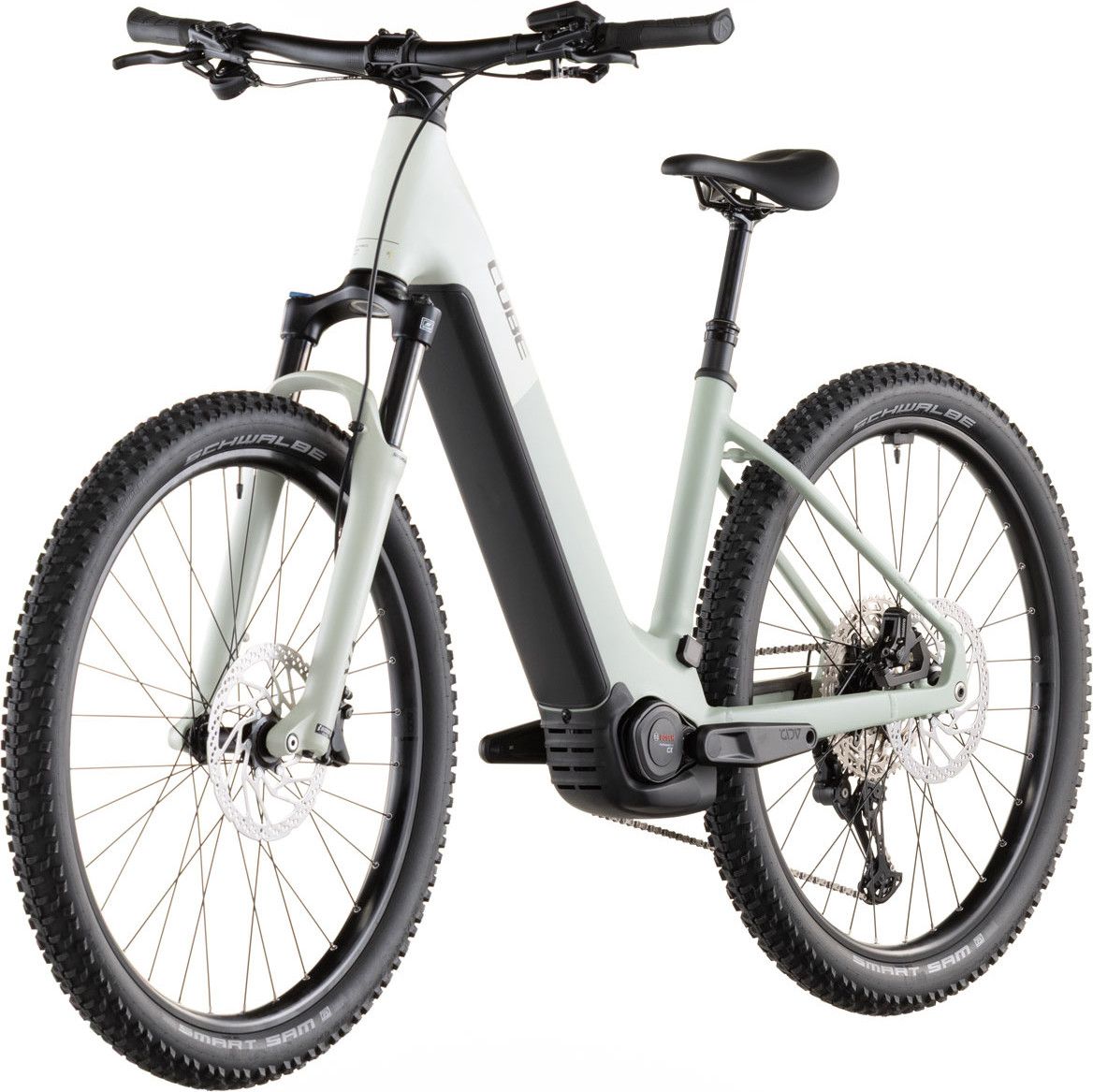 VTT Électrique Semi-Rigide Cube Reaction Hybrid Pro 800 Easy Entry Shimano 12V 800 Wh Bosch 120 Nm 27.5'' Beige Desert Stone Vert Dried Herbs 2026