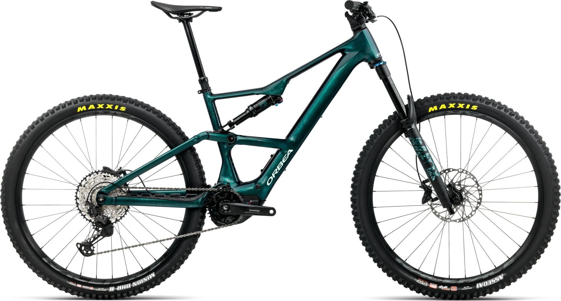 VTT Électrique Tout-Suspendu Orbea Rise LT H10 Shimano 12V 630 Wh Shimano 85 Nm 29'' Jaune Bumblebee Noir 2026