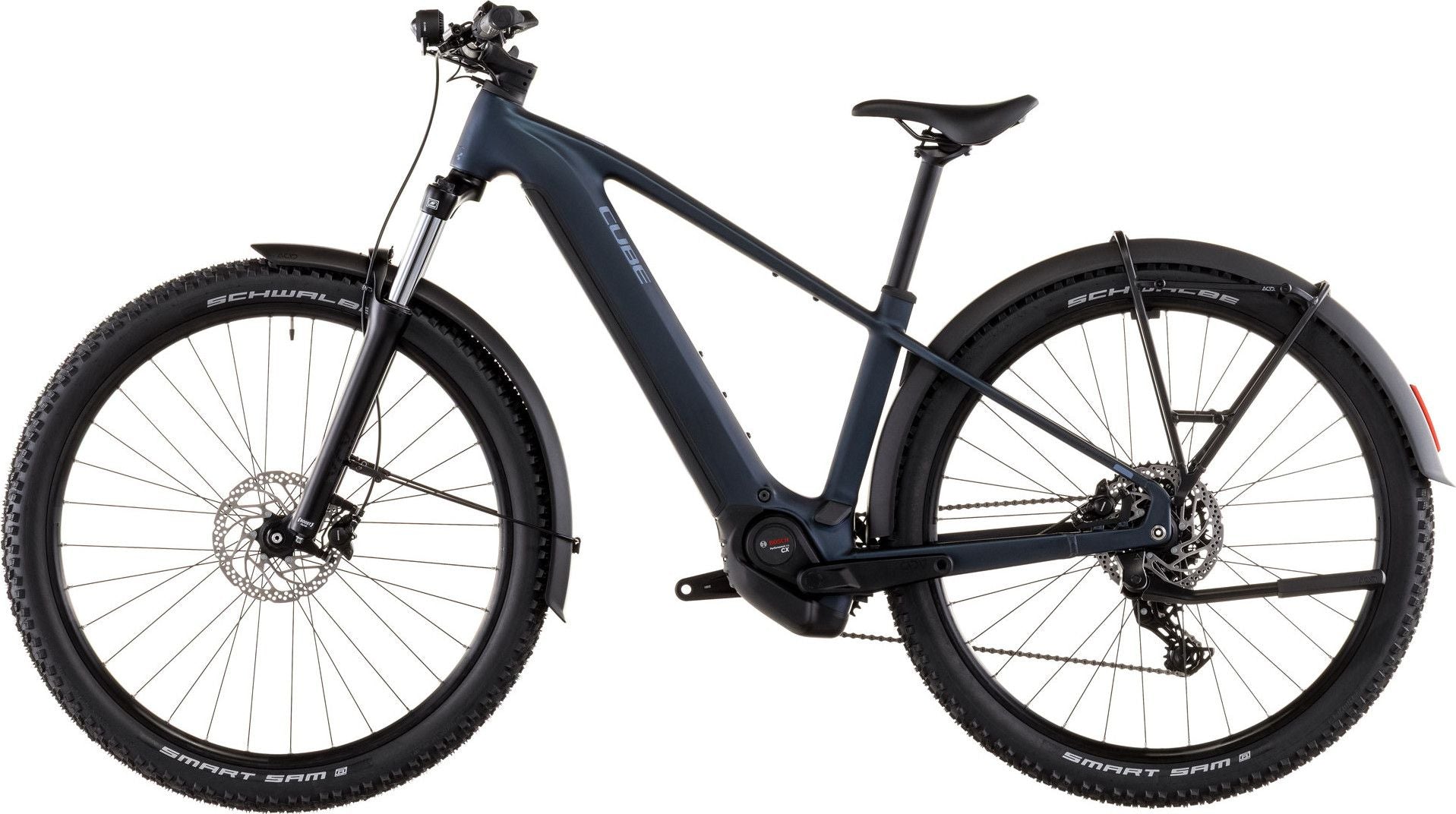 VTT Électrique Cube Reaction Hybrid Performance 600 FE Shimano 9V 600 Wh Bosch 75 Nm 29'' Bleu Indigo 2026