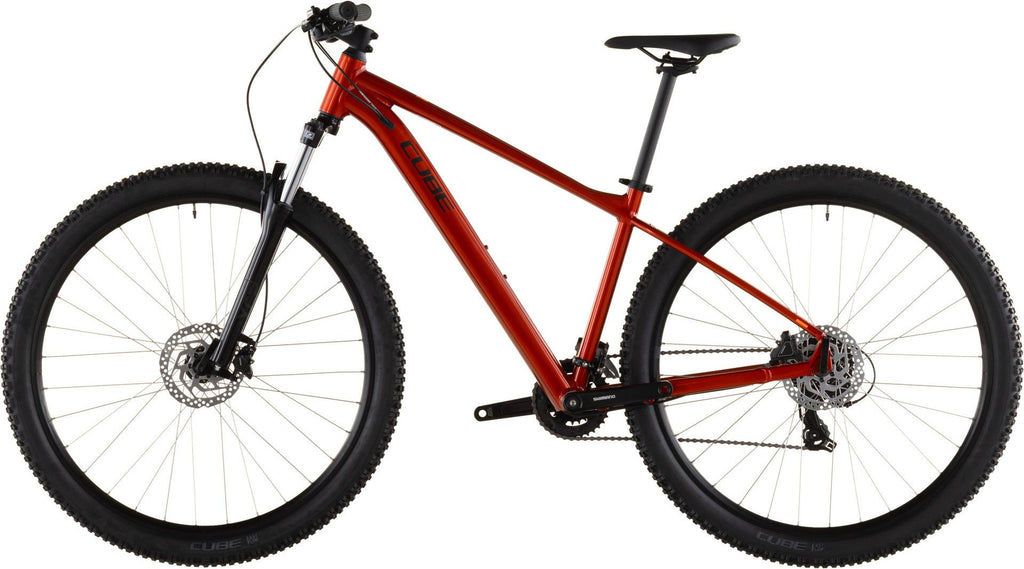 VTT Semi-Rigide Cube Aim One Shimano 8V 29'' Orange Sundowner 2026