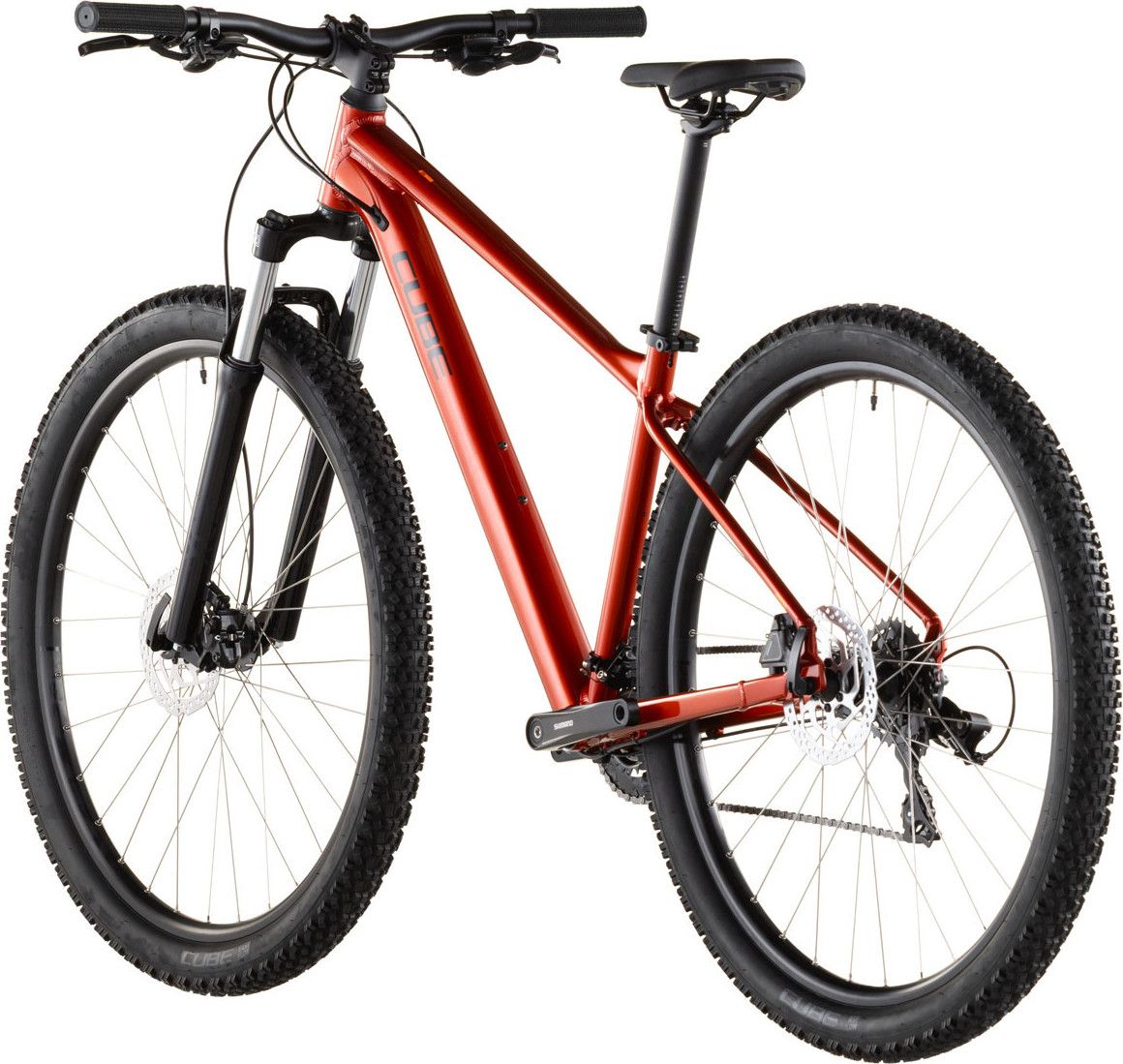 VTT Semi-Rigide Cube Aim One Shimano 8V 29'' Orange Sundowner 2026