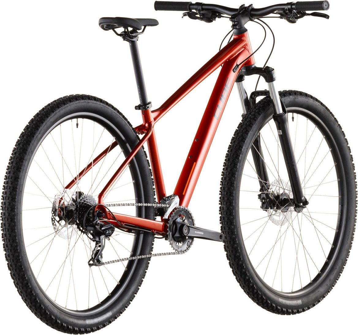 VTT Semi-Rigide Cube Aim One Shimano 8V 29'' Orange Sundowner 2026
