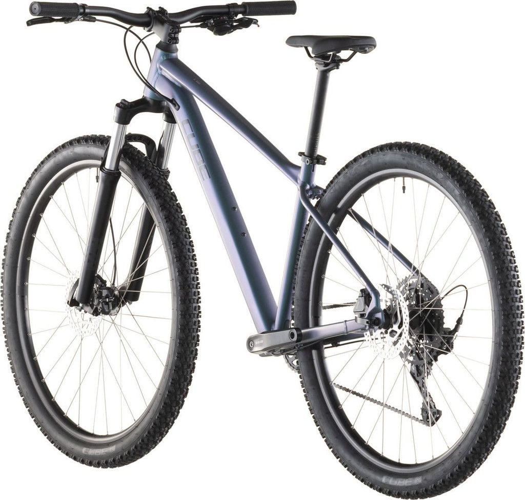 VTT Semi-Rigide Cube Aim Pro Shimano 10V 29'' Bleu Vert Smaragd 2026