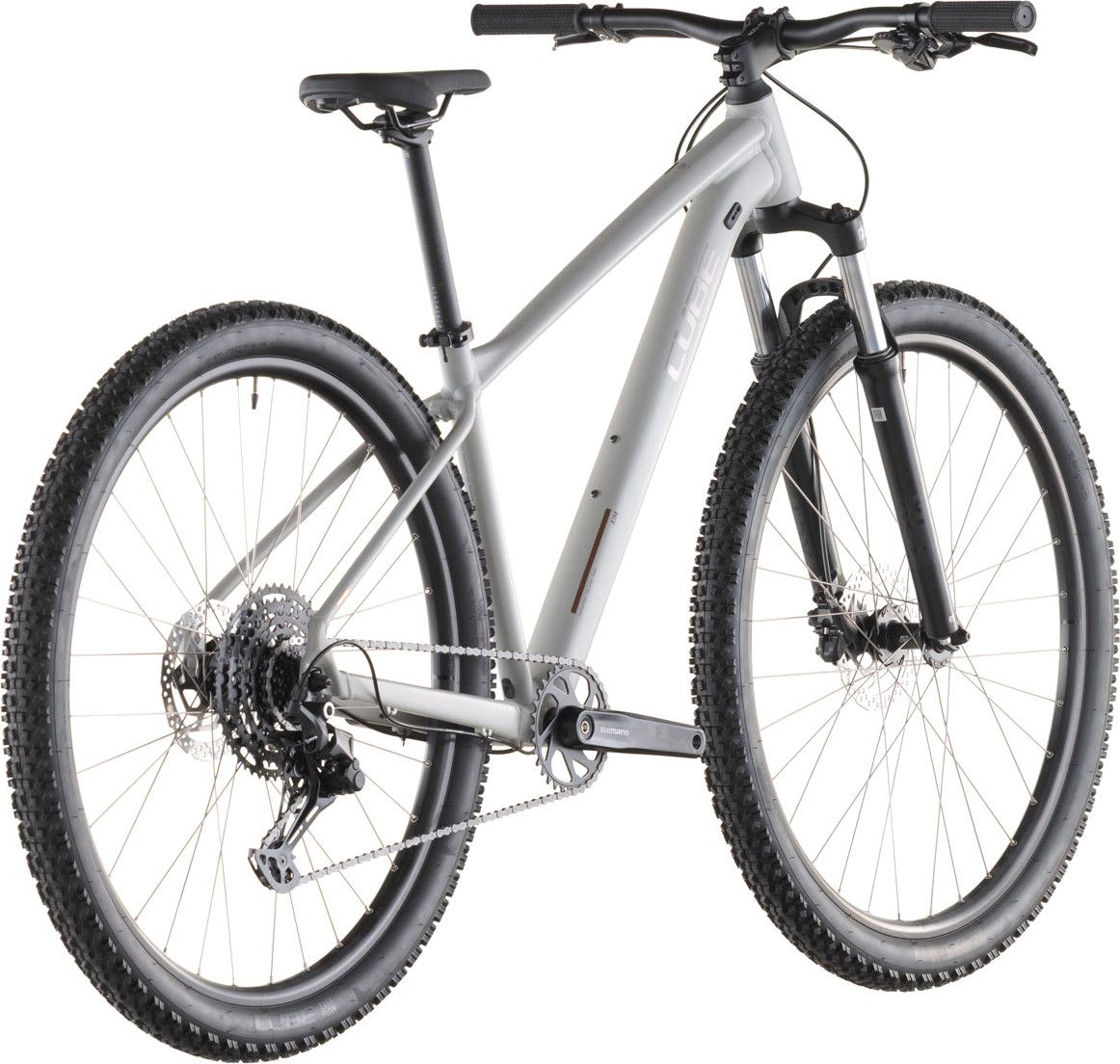 VTT Semi-Rigide Cube Aim Pro Shimano 10V 29'' Gris Beige Greige 2026