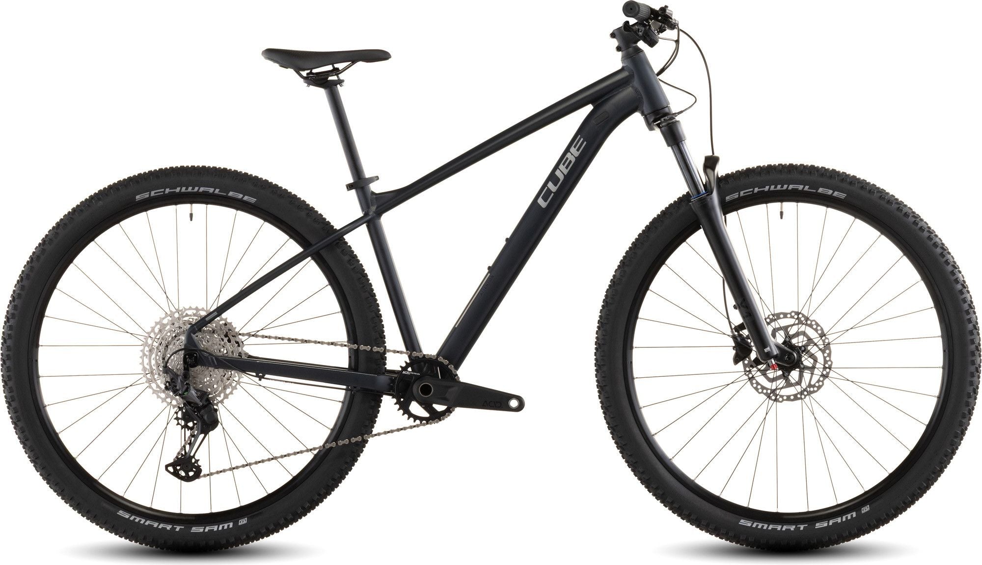 VTT Semi-Rigide Cube Attention Pro Shimano 12V 29'' Noir Bleu Night 2026