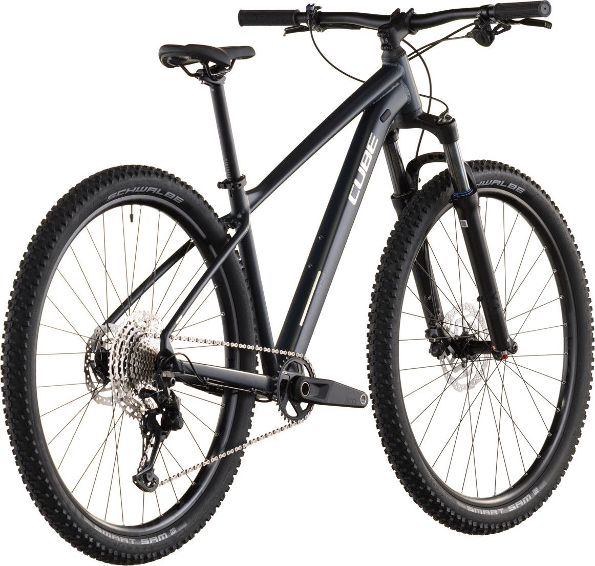 VTT Semi-Rigide Cube Attention Pro Shimano 12V 29'' Noir Bleu Night 2026