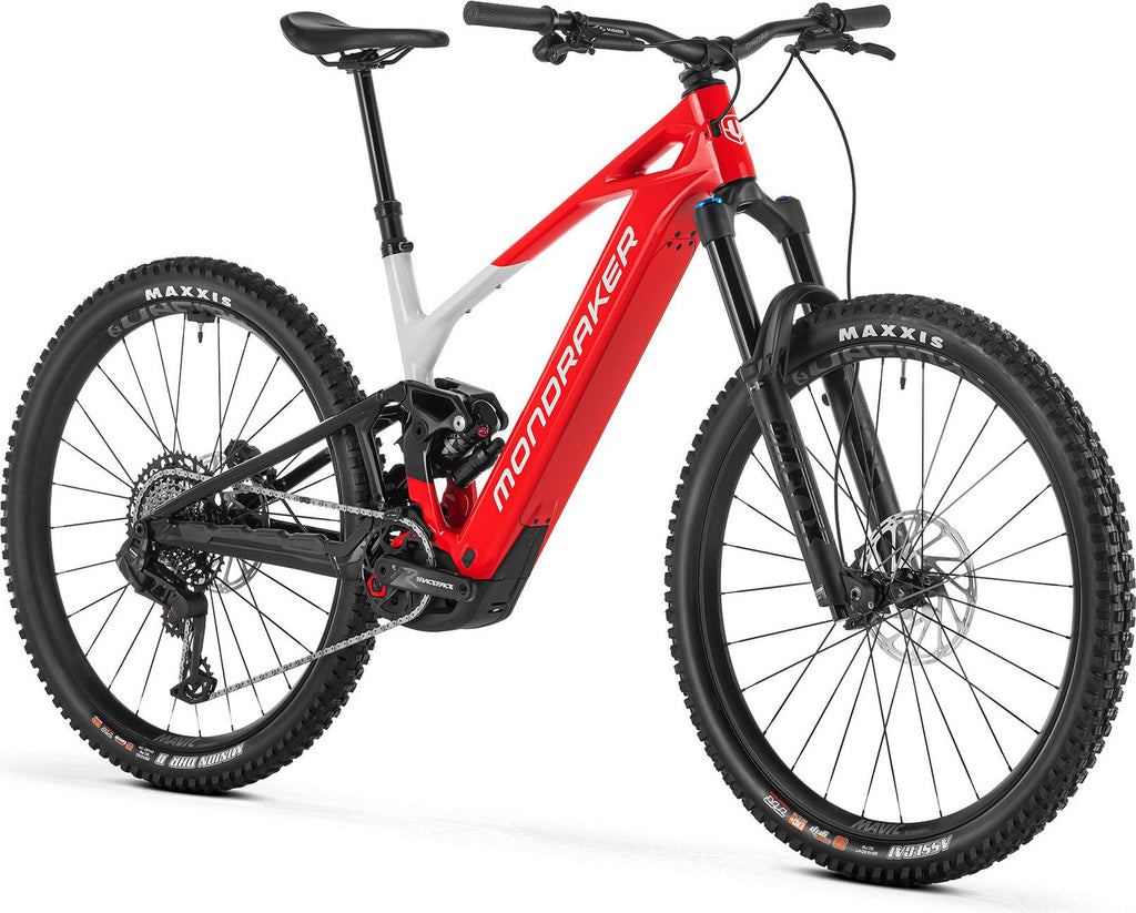 VTT Électrique Tout-Suspendu Mondraker Crafty R Sram 12V 800 Wh Bosch 120 Nm 29'' Rouge/Blanc 2026