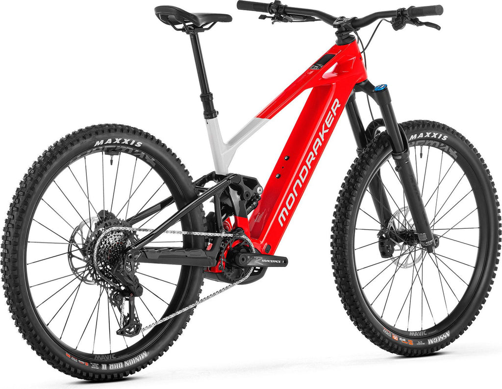 VTT Électrique Tout-Suspendu Mondraker Crafty R Sram 12V 800 Wh Bosch 120 Nm 29'' Rouge/Blanc 2026