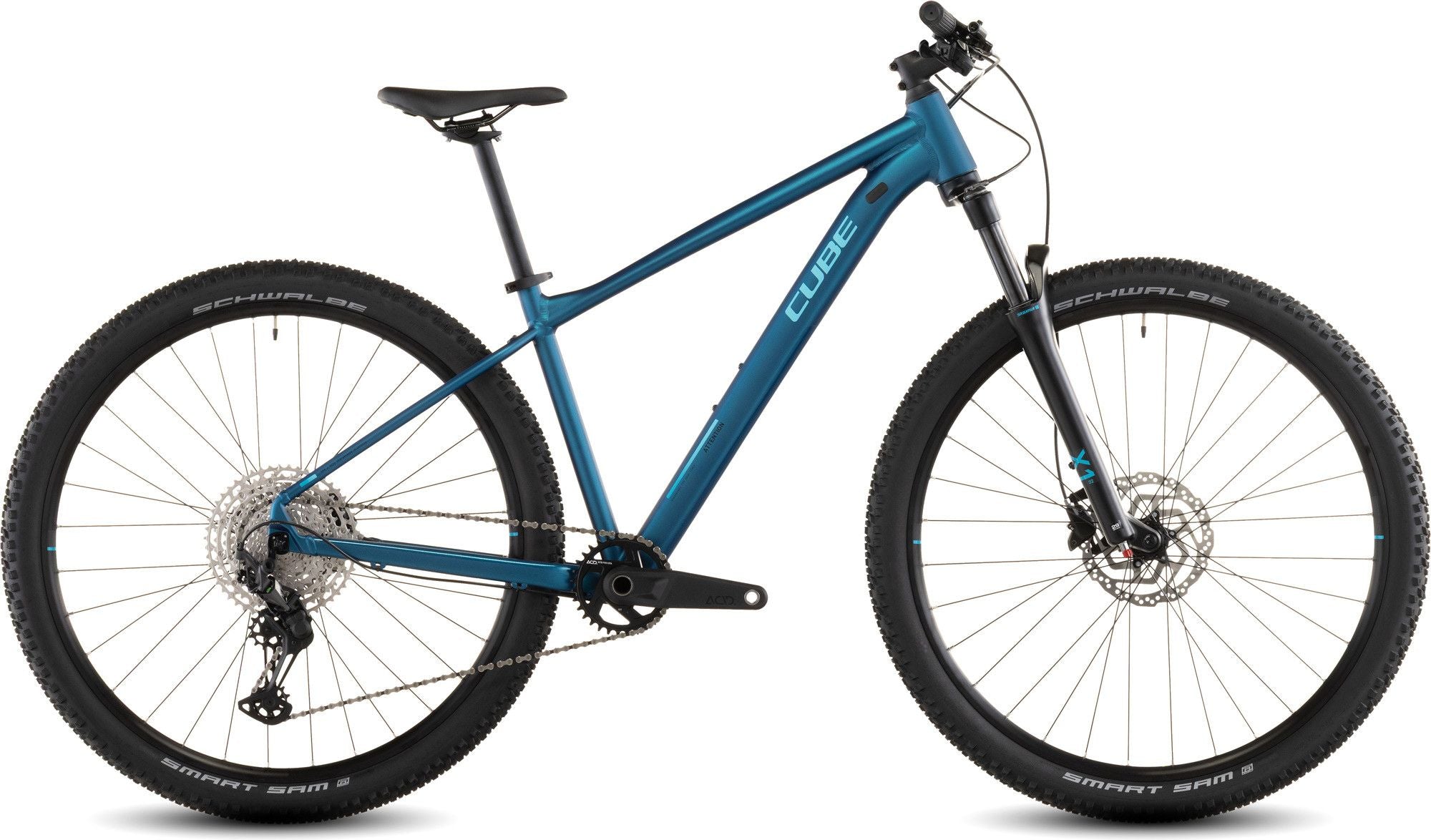 VTT Semi-Rigide Cube Attention Pro Shimano 12V 29'' Bleu Electric 2026