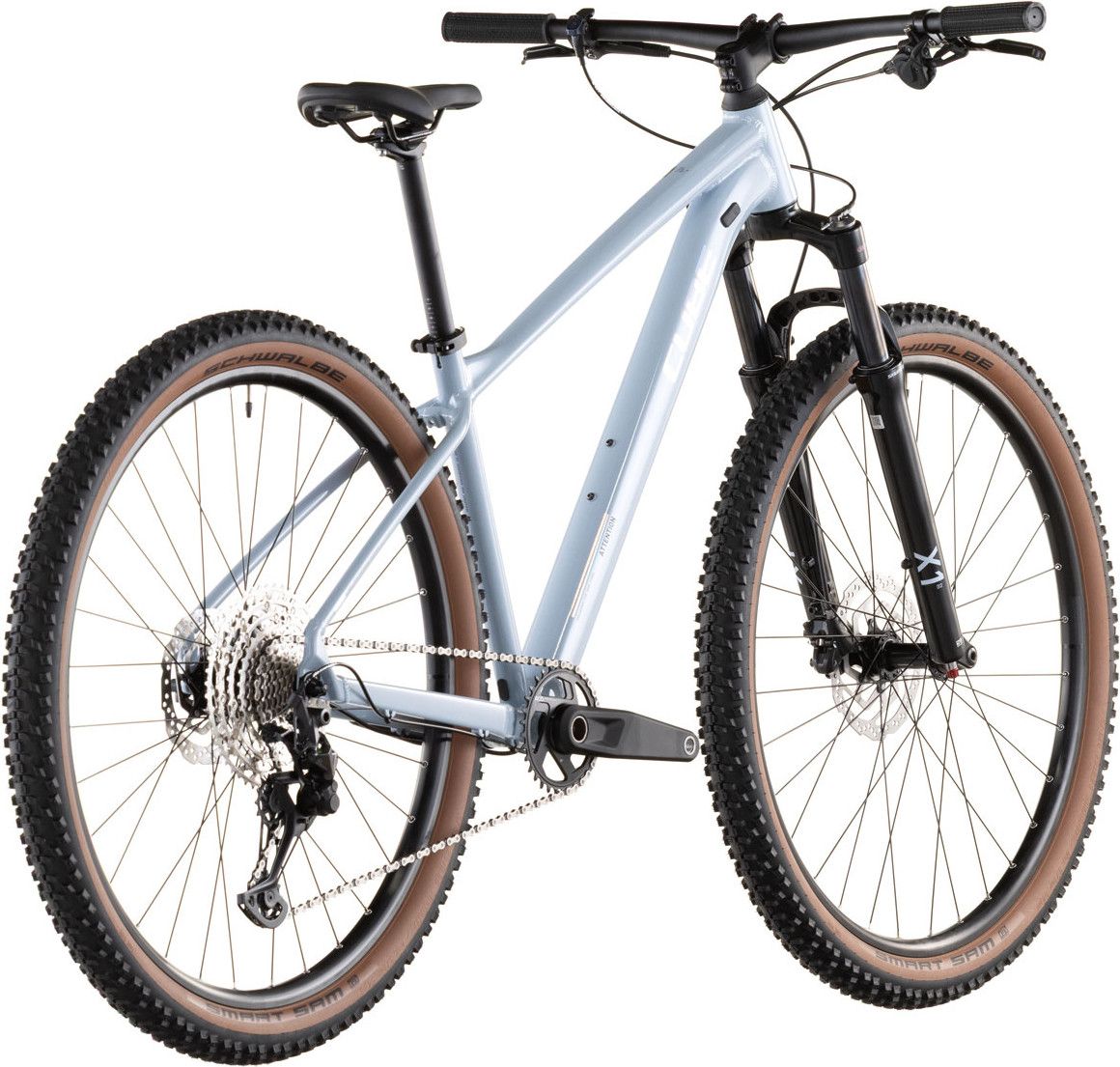 VTT Semi-Rigide Cube Attention Pro Shimano 12V 29'' Bleu Ice 2026