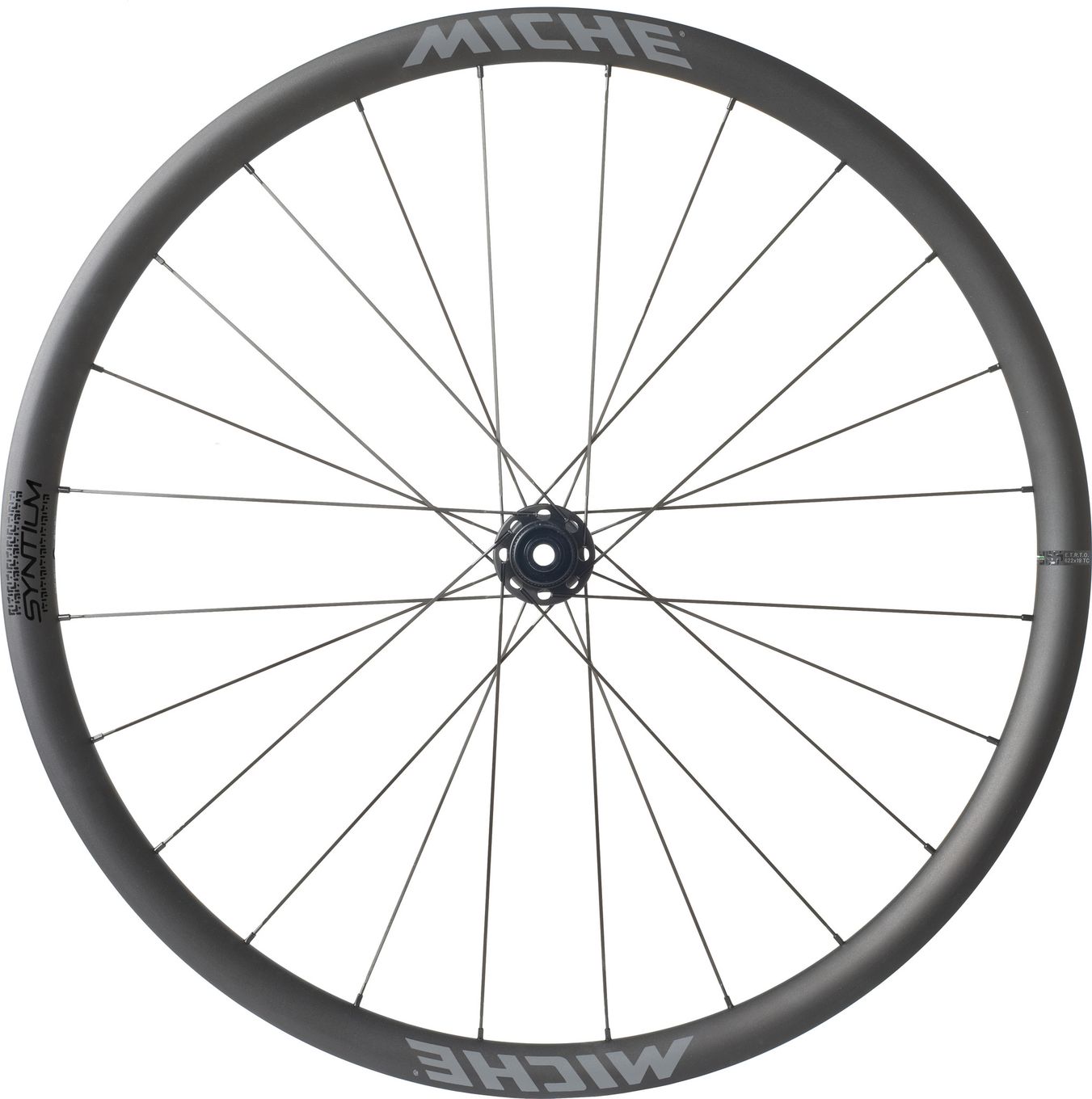 Paire de Roues Miche Syntium DX WR Tubeless 700 Disc | 12x100 mm | 12x142 mm | Centerlock