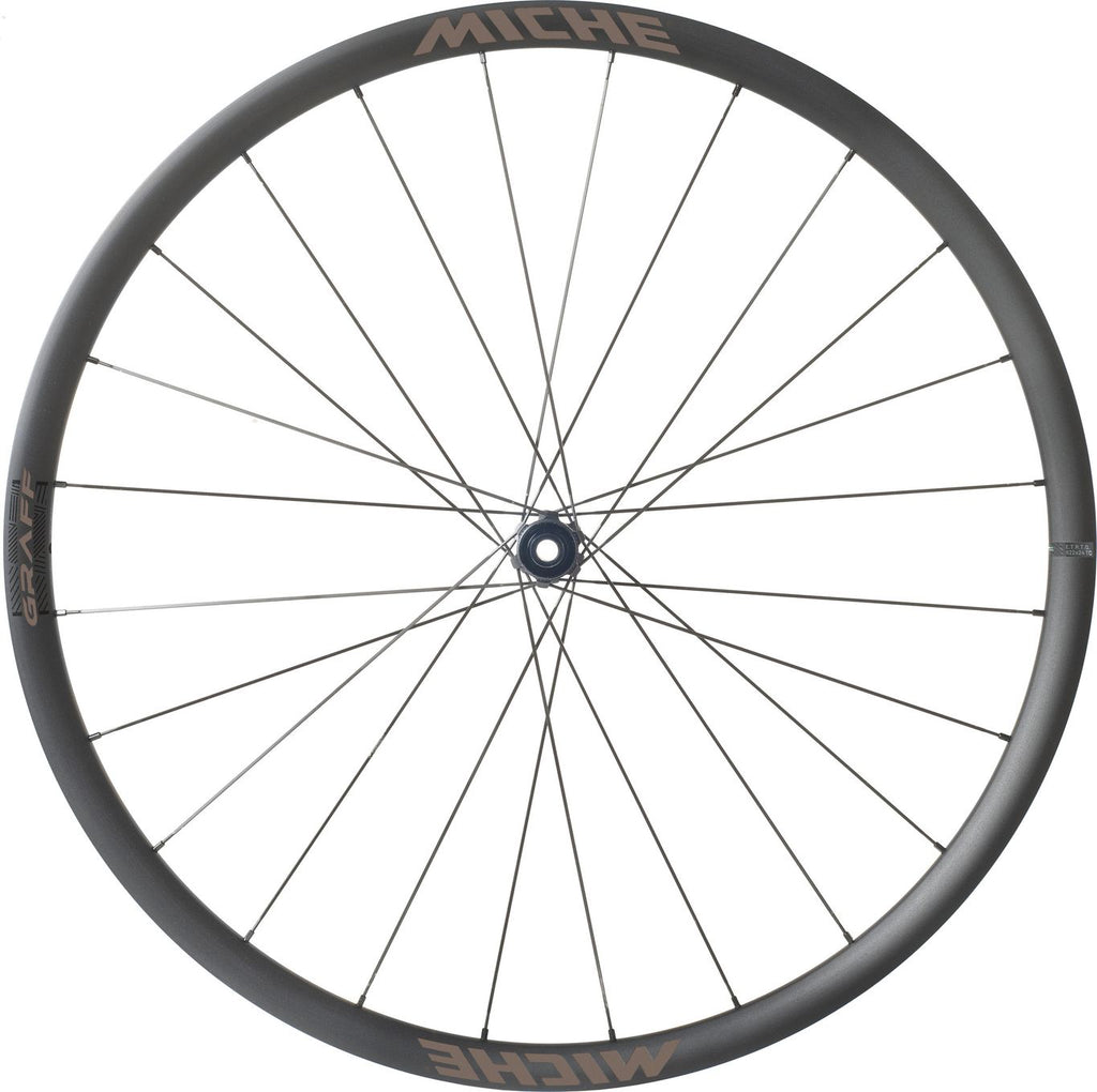 Paire de Roues Miche Graff Tubeless 700 Disc | 12x100 mm | 12x142 mm | Centerlock