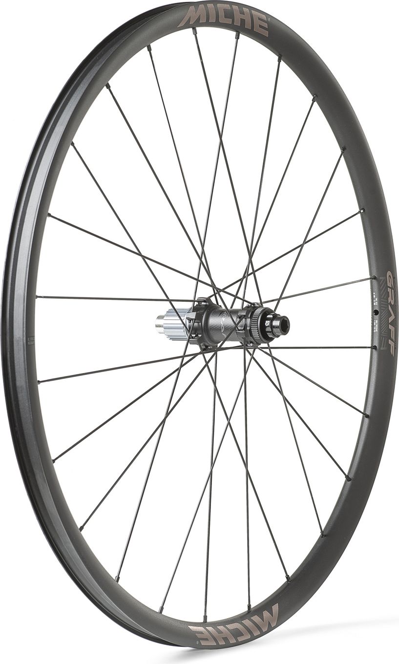 Paire de Roues Miche Graff Tubeless 700 Disc | 12x100 mm | 12x142 mm | Centerlock