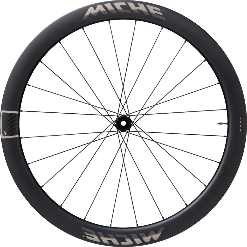 Paire de Roues Miche Graff Aero 48 Tubeless 700 Disc | 12x100 mm | 12x142 mm | Centerlock