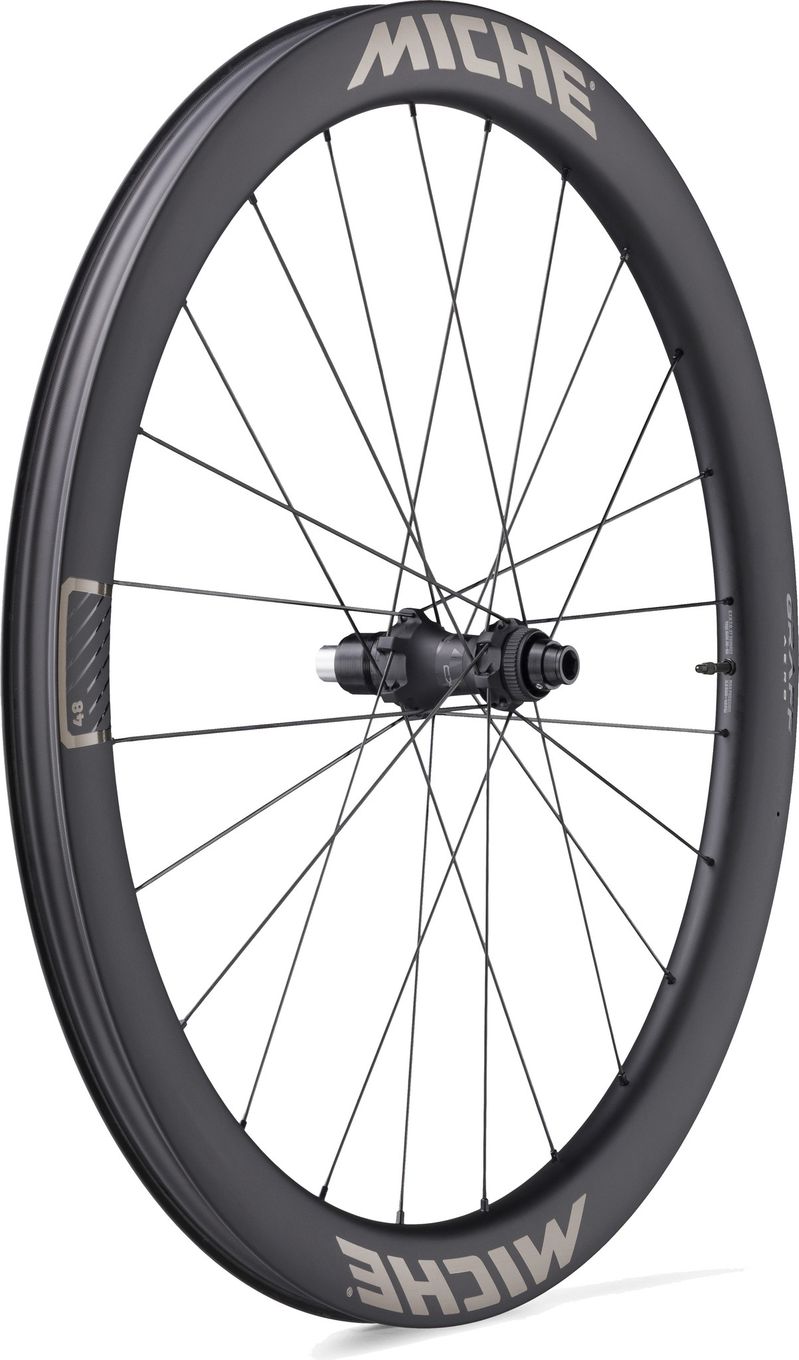 Paire de Roues Miche Graff Aero 48 Tubeless 700 Disc | 12x100 mm | 12x142 mm | Centerlock