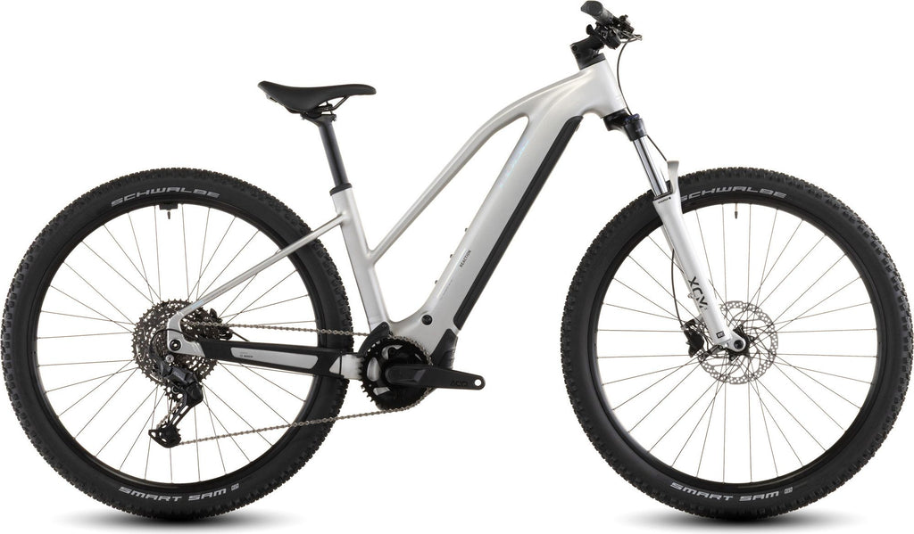 VTT Électrique Semi-Rigide Cube Reaction Hybrid One 600 Trapeze Shimano 10V 600 Wh Bosch 120 Nm 29'' Gris Sleek 2026
