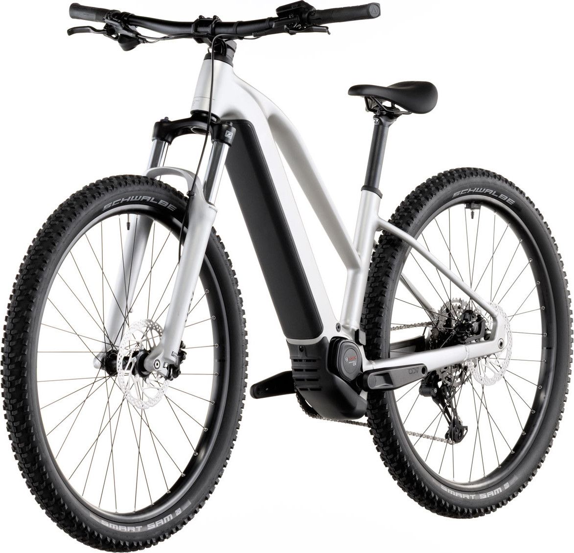 VTT Électrique Semi-Rigide Cube Reaction Hybrid One 600 Trapeze Shimano 10V 600 Wh Bosch 120 Nm 29'' Gris Sleek 2026