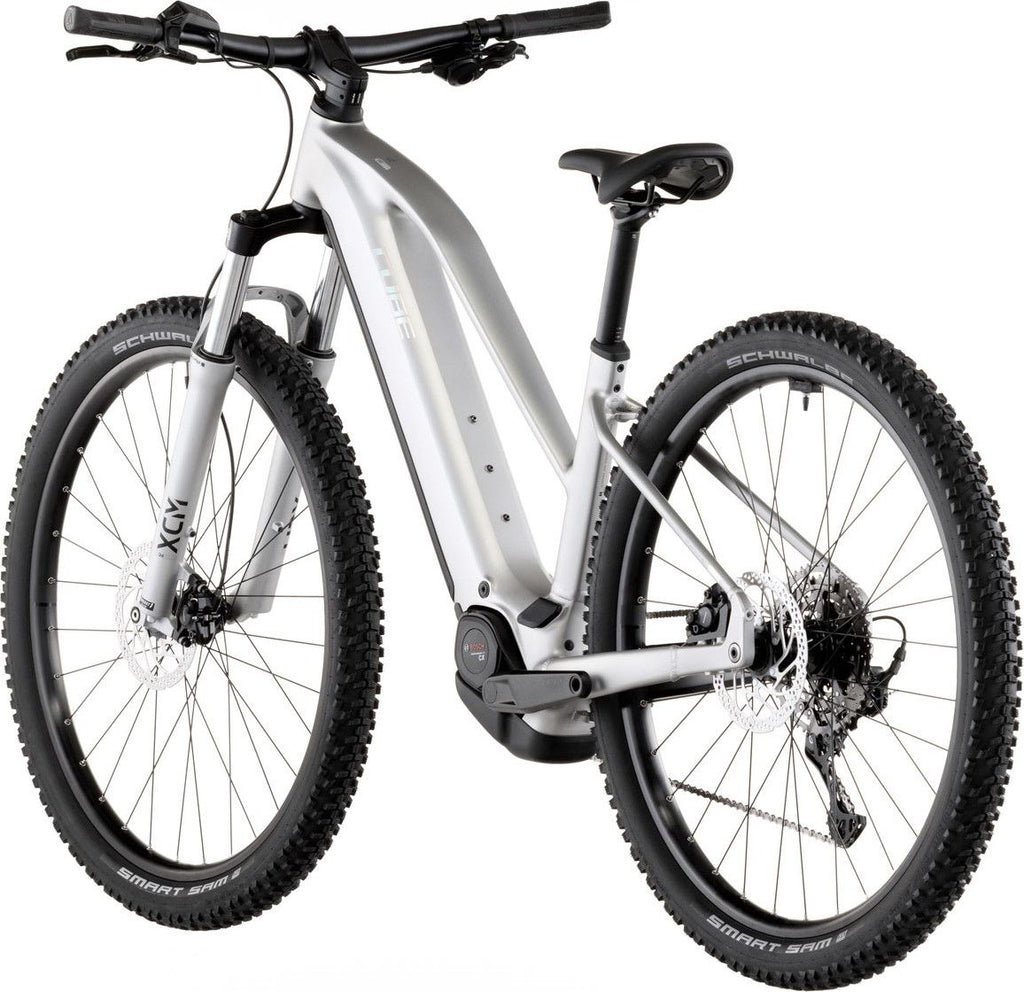 VTT Électrique Semi-Rigide Cube Reaction Hybrid One 600 Trapeze Shimano 10V 600 Wh Bosch 120 Nm 29'' Gris Sleek 2026